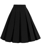 Flared Midi Skirts